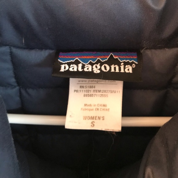 COPY - Patagonia long down coat size small - Picture 3 of 7